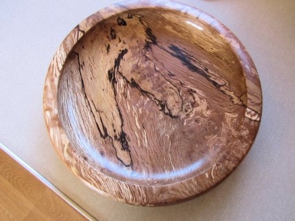 Turkey oak bowl by Bill Burden